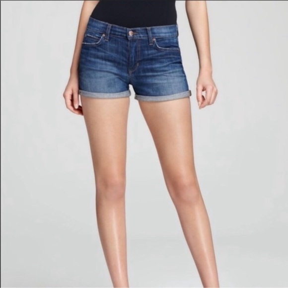 Joe’s Jeans Blue Denim Melodie Cuffed Jean Shorts 28 - Picture 8 of 8